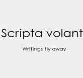 Scripta Volant