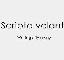 Scripta Volant